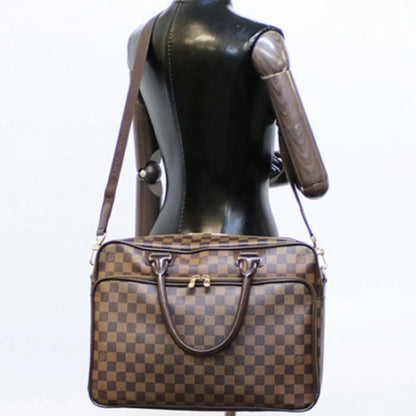 N23252 Icare Briefcase Damier Ebene Canvas
