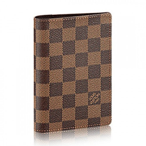 N60189 Passport Cover Damier Ebene Canvas