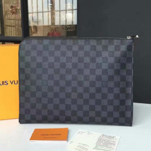 N41501 Pochette Jour GM Damier Graphite Canvas