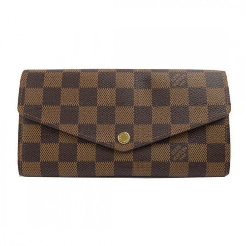 N63209 Sarah Wallet Damier Ebene Canvas