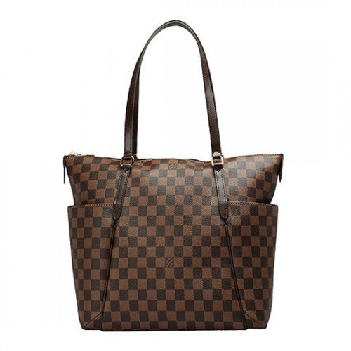 N41281 Totally MM Shoulder Bag Damier Ebene Canvas