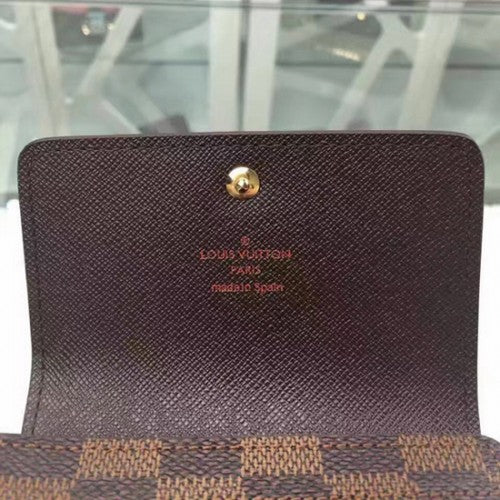 N63242 Anais Wallet Damier Ebene Canvas