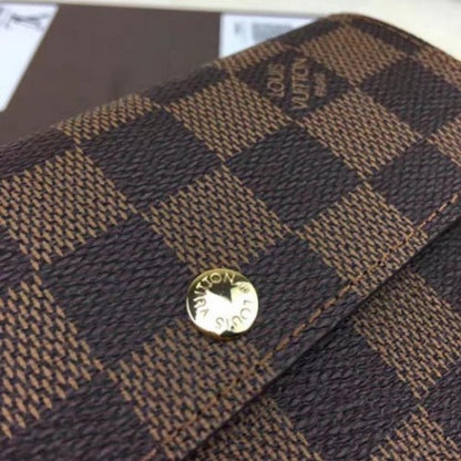 N63067 Alexandra Wallet Damier Ebene Canvas