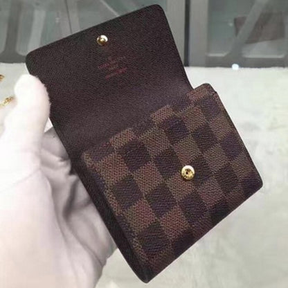 N63242 Anais Wallet Damier Ebene Canvas