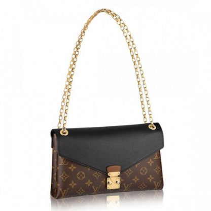 M41223 Pallas Chain Shoulder Bag Monogram Canvas