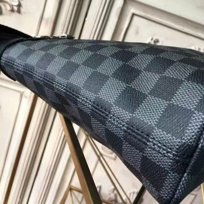 N40003 Mick PM Messenger Bag Damier Graphite Canvas