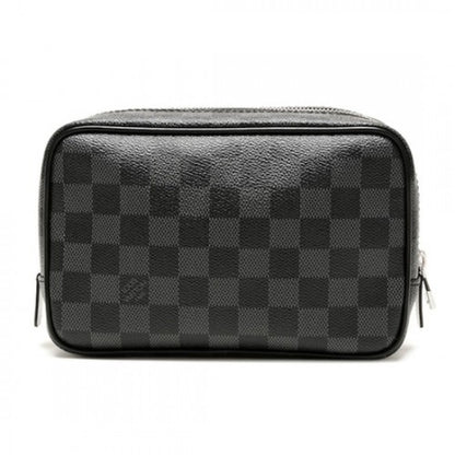 N47521 Toilet Pouch GM Damier Graphite Canvas