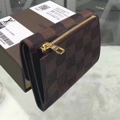 N63242 Anais Wallet Damier Ebene Canvas