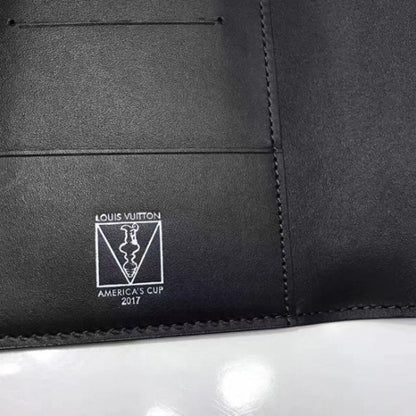 N60101 Passport Cover Damier Cobalt Canvas