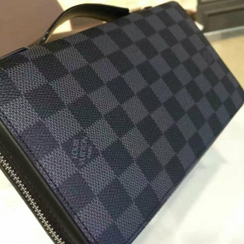 N41503 Zippy XL Wallet Damier Gaphite Canvas