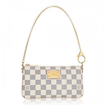 N60027 Pochette Milla MM Damier Azur Canvas