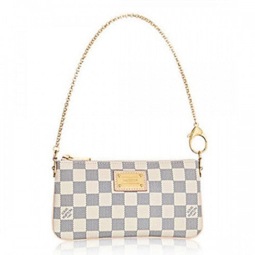 N60027 Pochette Milla MM Damier Azur Canvas