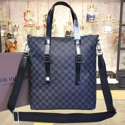 N41456 Skyline Tote Briefcase Damier Graphite Canvas