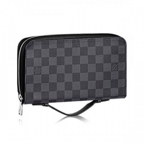 N41503 Zippy XL Wallet Damier Gaphite Canvas