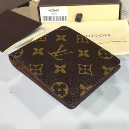 M60895 Multiple Wallet Monogram Canvas