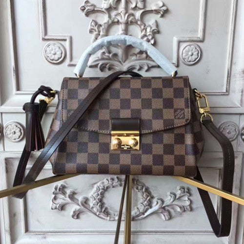 N53000 Croisette Crossbody Bag Damier Ebene Canvas