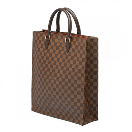 N51140 Sac Plat Tote Bag Damier Ebene Canvas