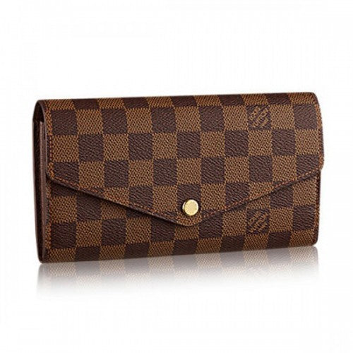 N63209 Sarah Wallet Damier Ebene Canvas