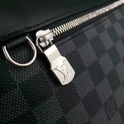 N40003 Mick PM Messenger Bag Damier Graphite Canvas