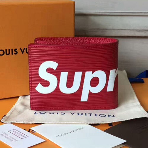 Supreme Slender Wallet M67717 Epi Leather