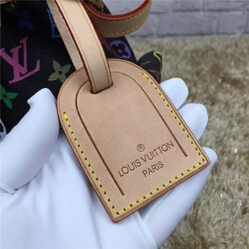 M42230 Petit Noe Shoulder Bag Monogram Multicolore Canvas