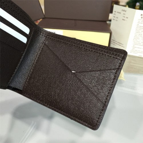 N60895 Multiple Wallet Damier Ebene Canvas