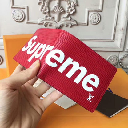 Supreme Slender Wallet M67717 Epi Leather