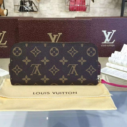 M42119 Clemence Wallet Monogram Canvas