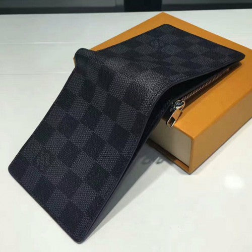 N41635 Amerigo Wallet Damier Graphite Canvas