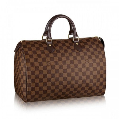 N41363 Speedy 35 Tote Bag Damier Ebene Canvas