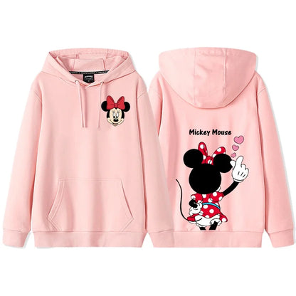 Anime Cartoon Disney Donald Duck Daisy Duck Couple Hooded