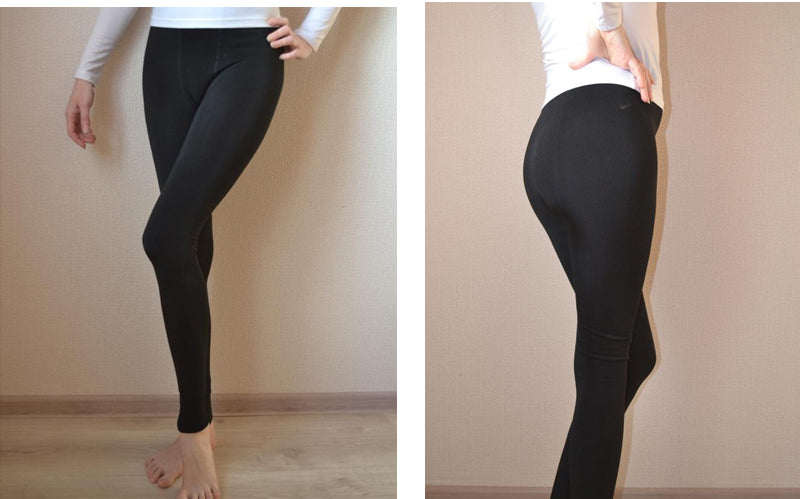 Women Winter Leggings Warm Leggins  Stretchy Black Leggings