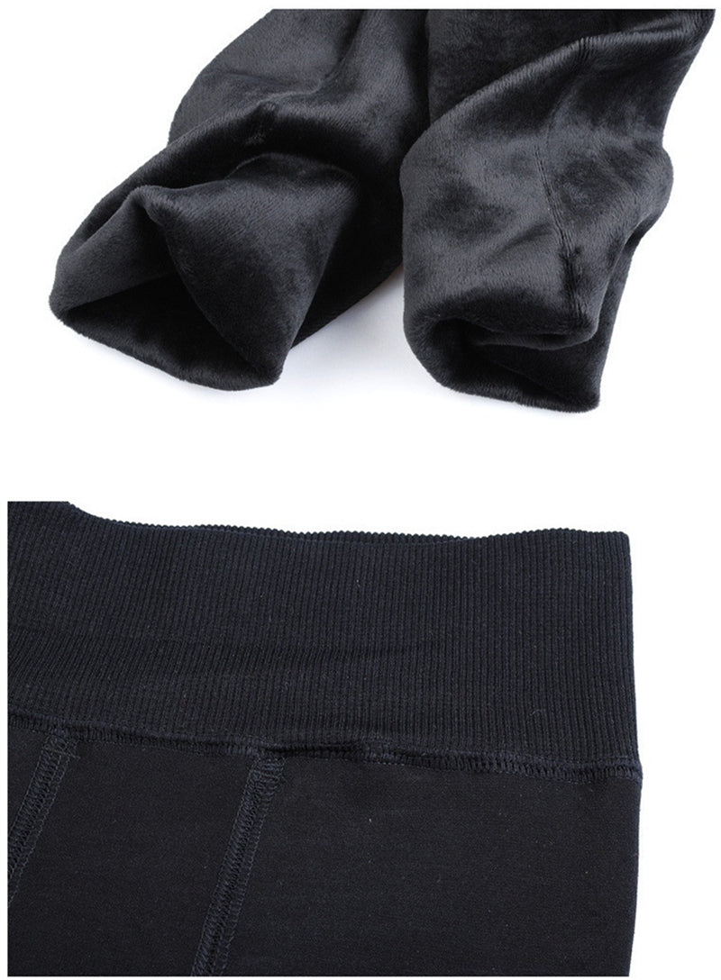 Women Winter Leggings Warm Leggins  Stretchy Black Leggings