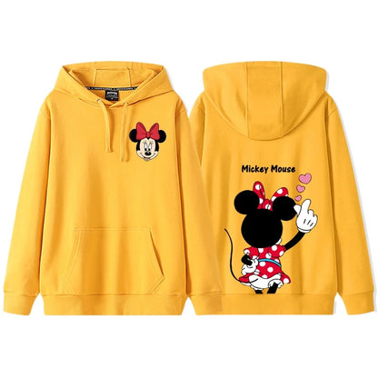 Anime Cartoon Disney Donald Duck Daisy Duck Couple Hooded