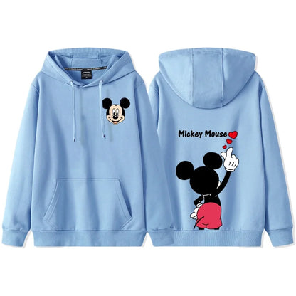 Anime Cartoon Disney Donald Duck Daisy Duck Couple Hooded