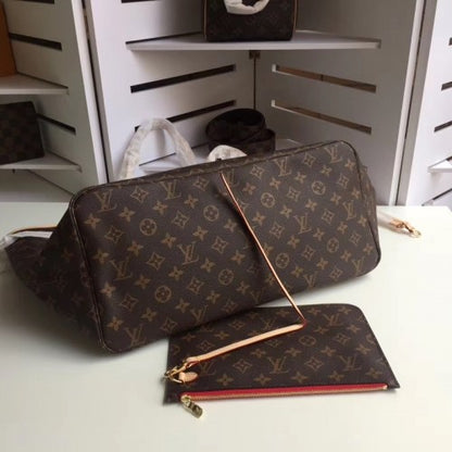 M40995 Neverfull MM Shoulder Bag Monogram Canvas