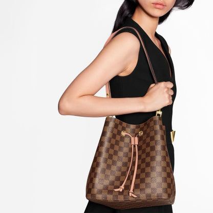 N40198 Neo Noe Shoulder Bag Monogram Canvas