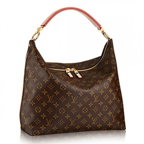 M40587 Sully MM Hobo Bag Monogram Canvas