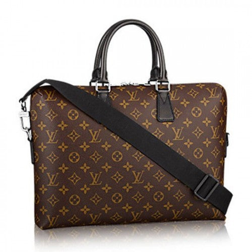 M40868 Porte Documents Jour Briefcase Monogram Canvas