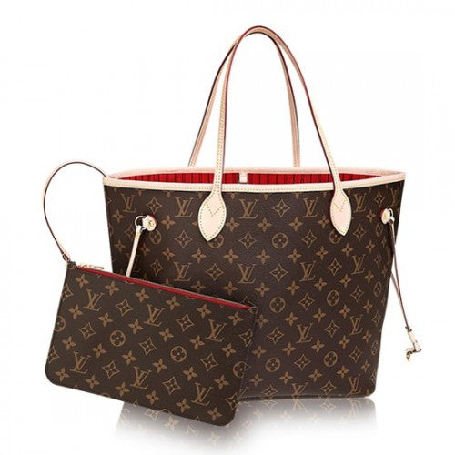 M41177 Neverfull MM Shoulder Bag Monogram Canvas