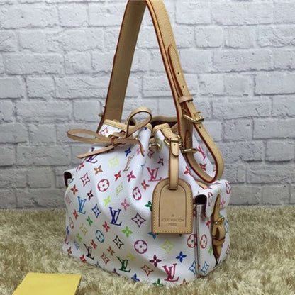 M42229 Petit Noe Shoulder Bag Monogram Multicolore Canvas