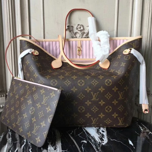 M50366 Neverfull MM Shoulder Bag Monogram Canvas