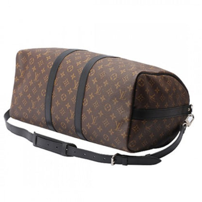 M56711 Keepall Bandouliere 45 Duffel Bag Monogram Macassar Canvas