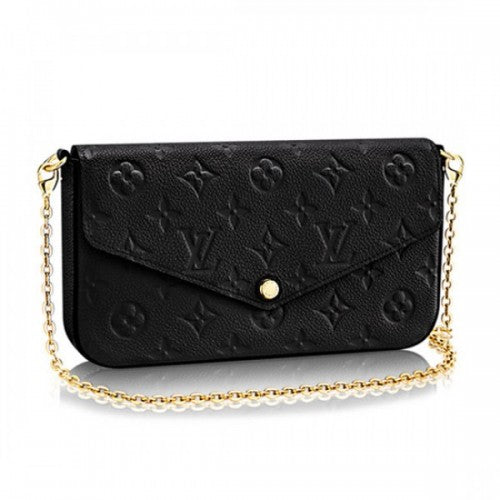 M64064 Pochette Felicie Chain Wallet Monogram Empreinte Leather