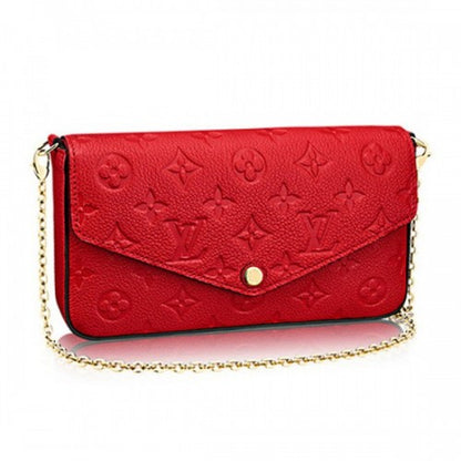 M64065 Pochette Felicie Chain Wallet Monogram Empreinte Leather