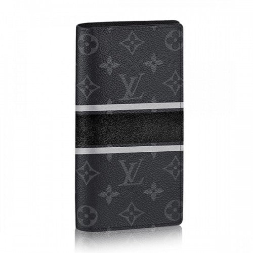 M64438 Brazza Wallet Monogram Eclipse Canvas