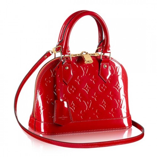 M90174 Alma BB Tote Bag Monogram Vernis