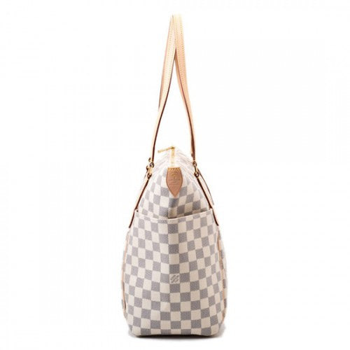 N41279 Totally MM Shoulder Bag Damier Azur Canvas