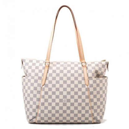 N41279 Totally MM Shoulder Bag Damier Azur Canvas