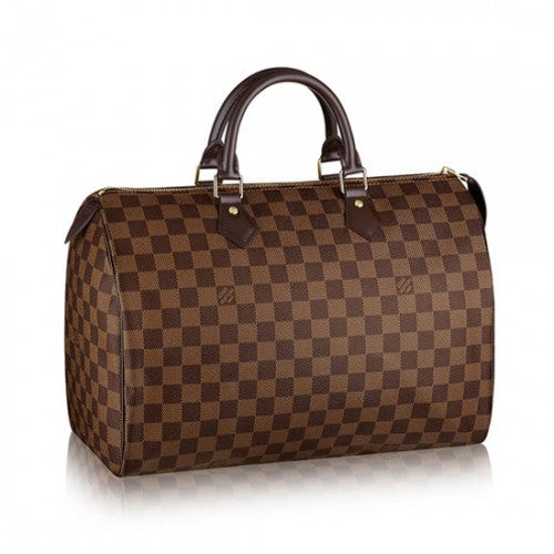 N41363 Speedy 35 Tote Bag Damier Ebene Canvas